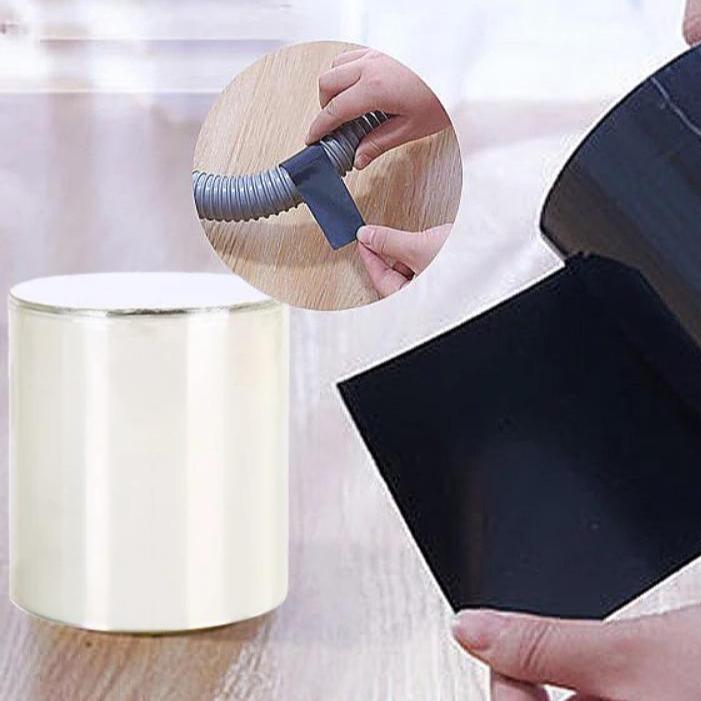 

Водонепроникна стрічка для вулиці, для усунення протікання шланга, латка для води, клей для труб, стоп-тік, герметик, ремонтна стрічка 10cm*10cm прозорий