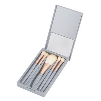 5 ks Přenosná sada štětců na make-up Mini cestovní velikost Malá Kompletní funkce Sada kosmetických štětců s
