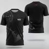 Valorant E-Sport Wettbewerb EDG Club Uniform 2024 Neues VCT Trainingsshirt Sportliches Kurzarm-T-Shirt Mit Anpassbarer ID