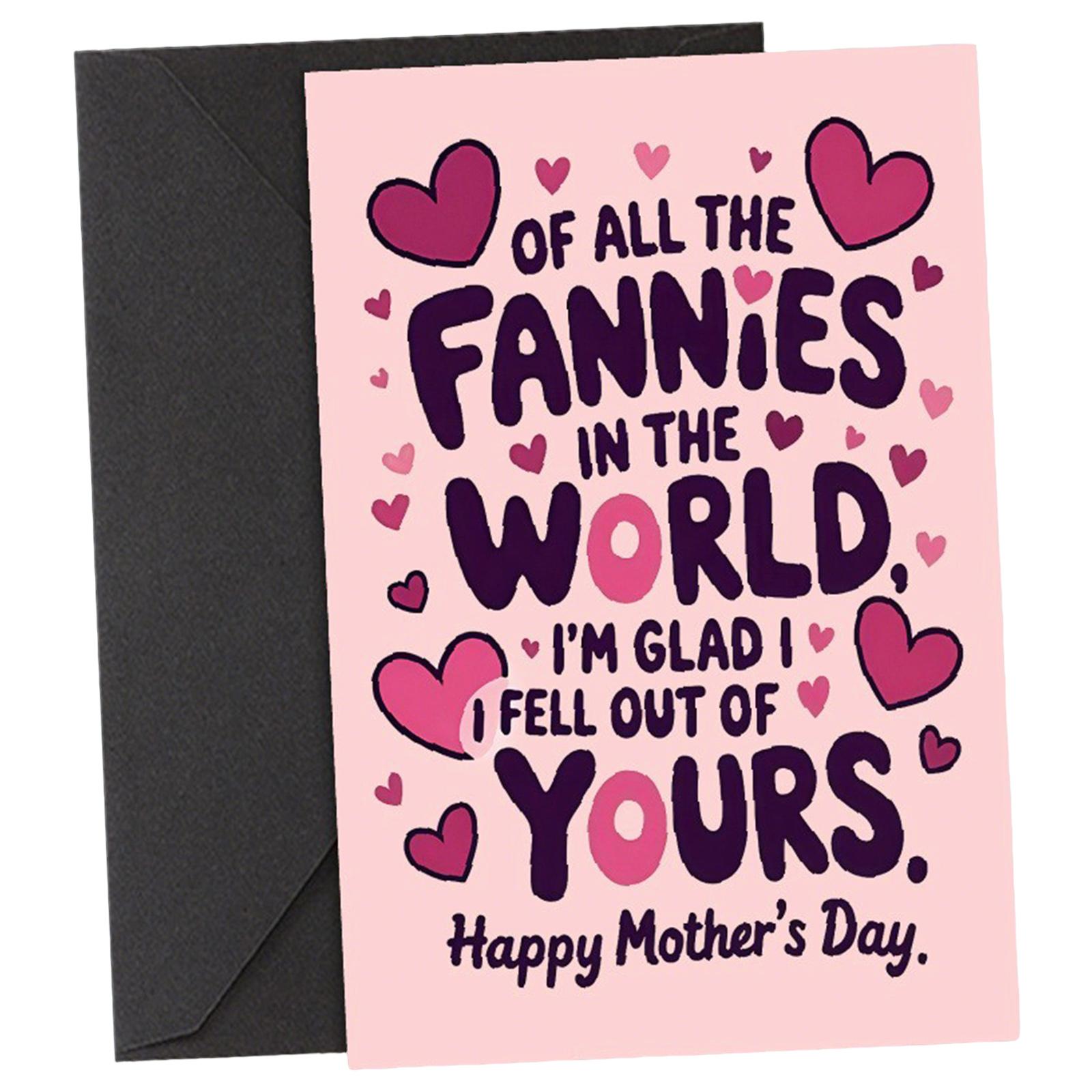 

Greeting Card With Envelope, Printed With A High-end Feel, Folded Postcard, Blessing And Thank You Card One Size чёрный