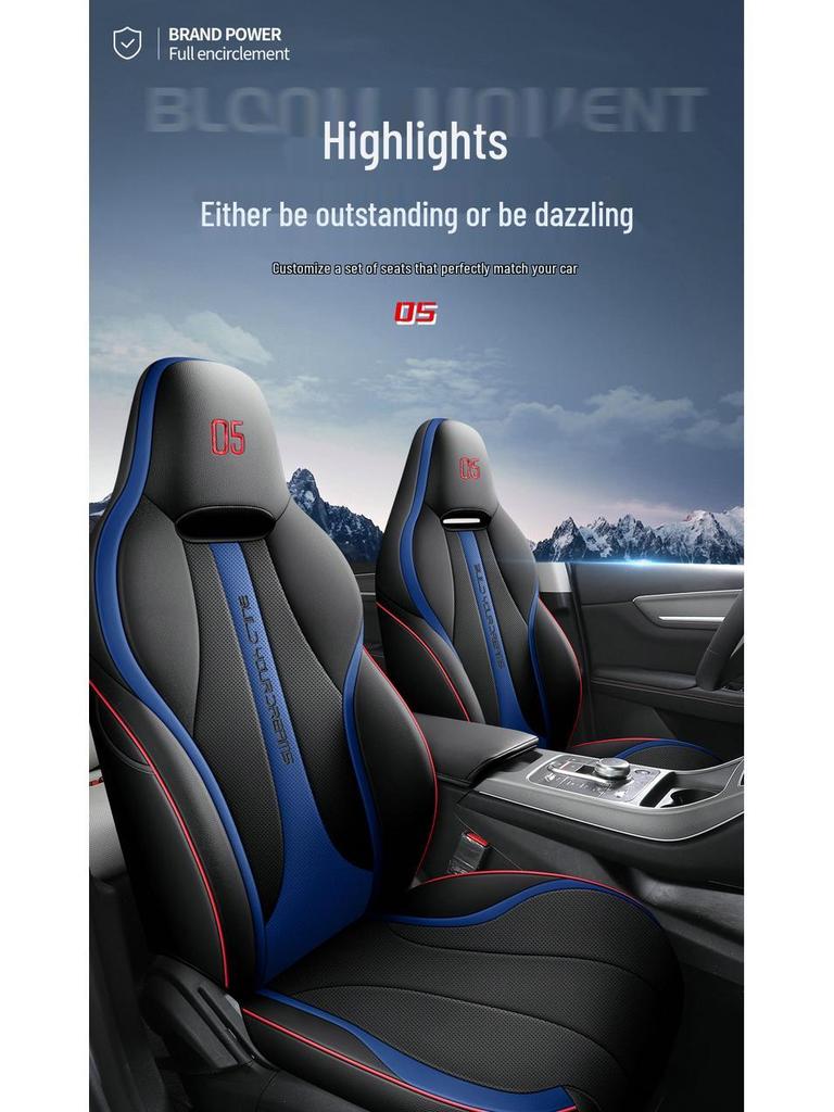 DJGY Sports Leather Seat Cover for BYD Destroyer 05 - All-Season Cushion