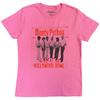 Monty Python Ladies T-Shirt: Hollywood Bowl (Pink) OFFICIAL NEW
