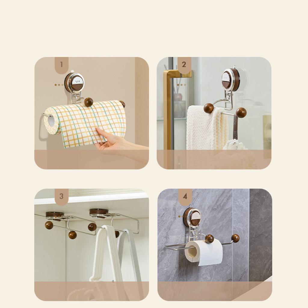 Paper Towel Box Holder, Disposable Dishwasher Cloth Without Punching, Hanging Kitchen Paper Towel Holder, Storage Rack, Roll Paper Holder
