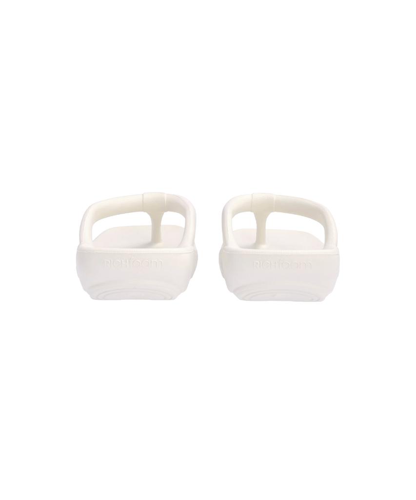 Muleboy Square Jet Flip-Flops Cream