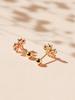 Minimalpiercing 14K Dreaming Flower Piercing Earrings