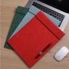 PU Leather File Folder Magnetic Paper Folder Folder Menu Clip Writing Board  Students