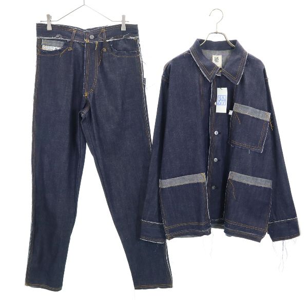 Unused VAST222 19ss Made In Japan Rigid Raw Denim Denim Jacket Setup 2 Men's Used