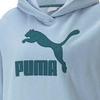 Puma Logo Kapuzenpullover Lässiger Sweatshirt Damen Sweatshirt Blau 539278-79