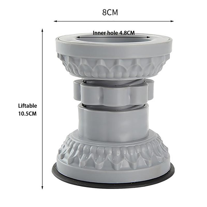 

1PCS Adjustable Height Washing Machine Foot Pads Anti Vibration Refrigerator Base Fixed Non-Slip Pad Support Dampers Stand