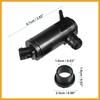 Windshield Washer Motor Pump with Grommet 76806-TBA-A01 for Honda Civic 2016-2020 for Honda Insight 2019-2021 - Pack of 1 Black Replacement