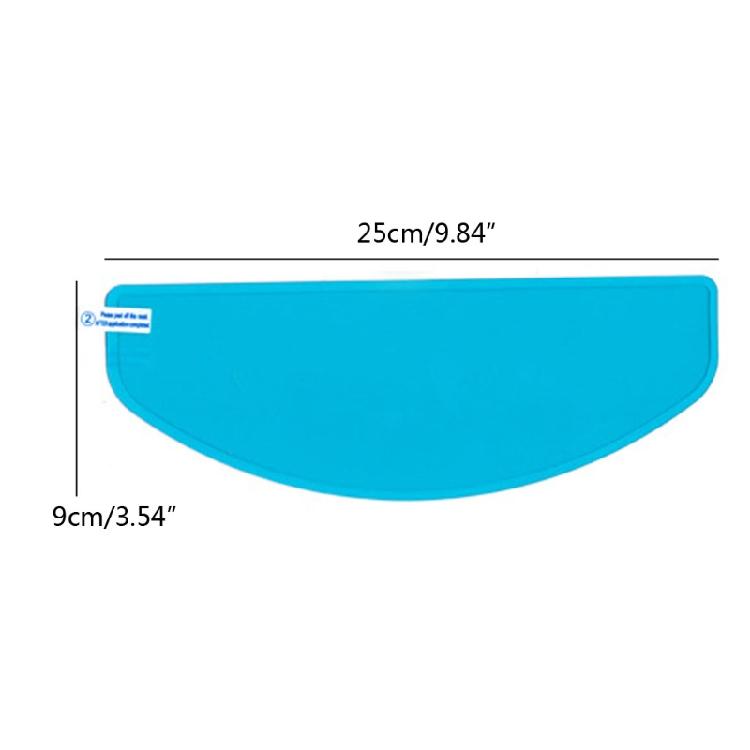 Universal Motorcycle Helmet Shield Anti-Fog Film Clear Visor Lens Anti-scratch