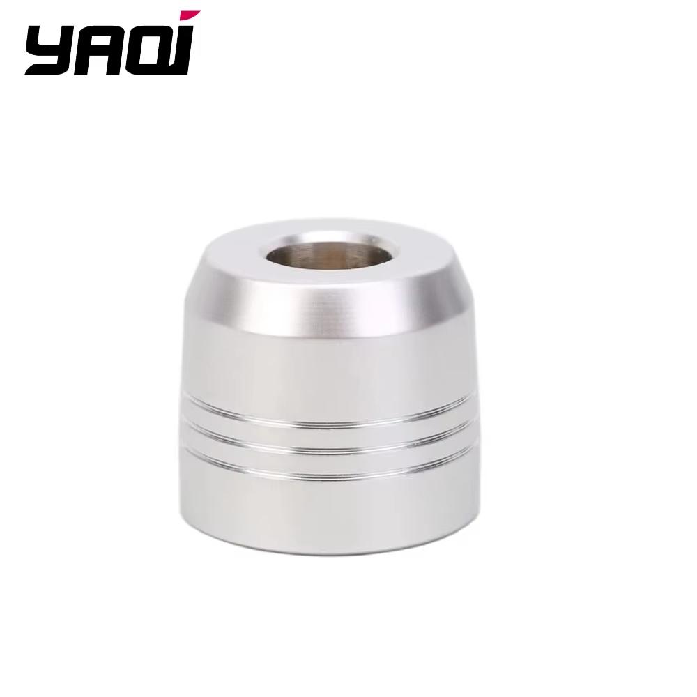 

Yaqi Matte Chrome Color Mens Shaving Razor Holder Shaver Base Men Razor Stand Larg Handle Shaver Holder