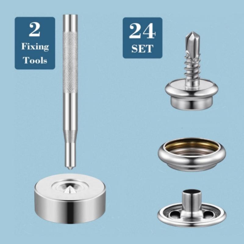 

24Sets Stainless Steel Screws Multipurpose Screws For Strong And Stable Fixing China Mainland