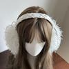 Lovely Winter Earmuff Soft & Warm Ear Covers for Women Teens Girl Furry Plush Ear Protectors Outdoor Activity Ear Muffs