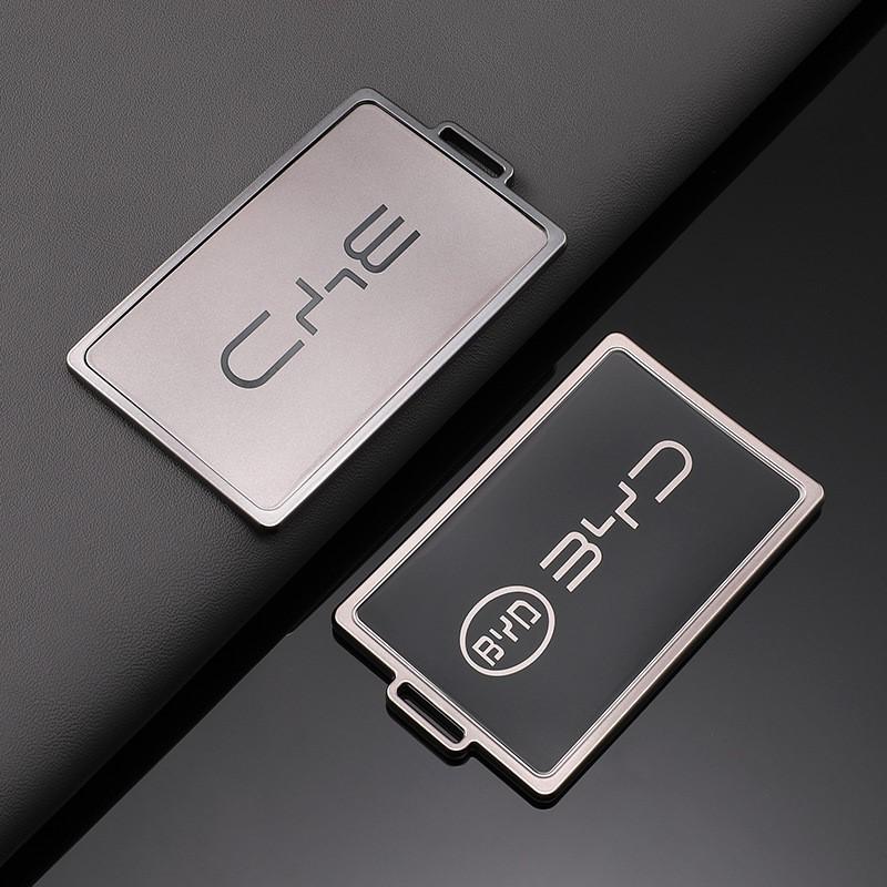 TPU Car NFC Card Samrt Key Cover Case Shell For BYD Atto3 Yuan Tang EV Han Qin Song Plus DMi Dolphin S7 S6 L3 M6 F3 F0 Keychain