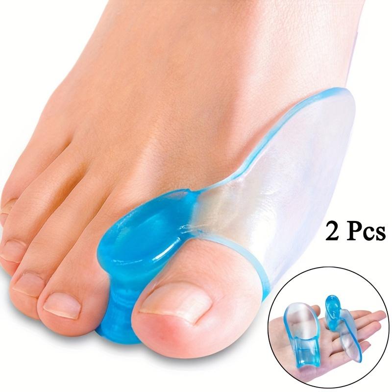 2pcs Soft Big Toe Separators, Ideal for Night And Home Use Foot Care