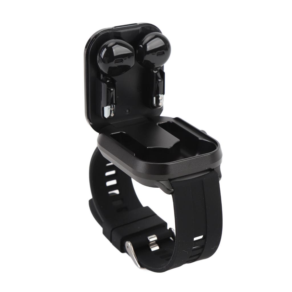 2.01in TFT Smartwatch with Earbuds 2 In 1 NFC Smart Sports Watch Wireless Bluetooth Earphone Support Step Counting