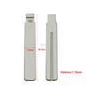 10pcs 165# TOY2 KD Car Key Blade Smart Remote Uncut Car Key Blades Uncut Flip Blank Car Key Blank for Toyota Lexus BYD