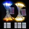 Battery-Powered LED String Lights - Flashing Outdoor Christmas and Wedding Fairy Lights for Festivals