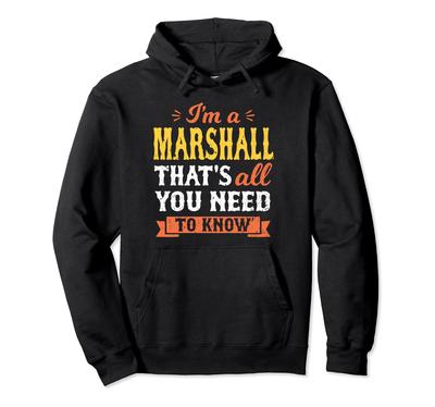 Eu sou um Marshall, isso é tudo que você precisa saber, sobrenome Parker