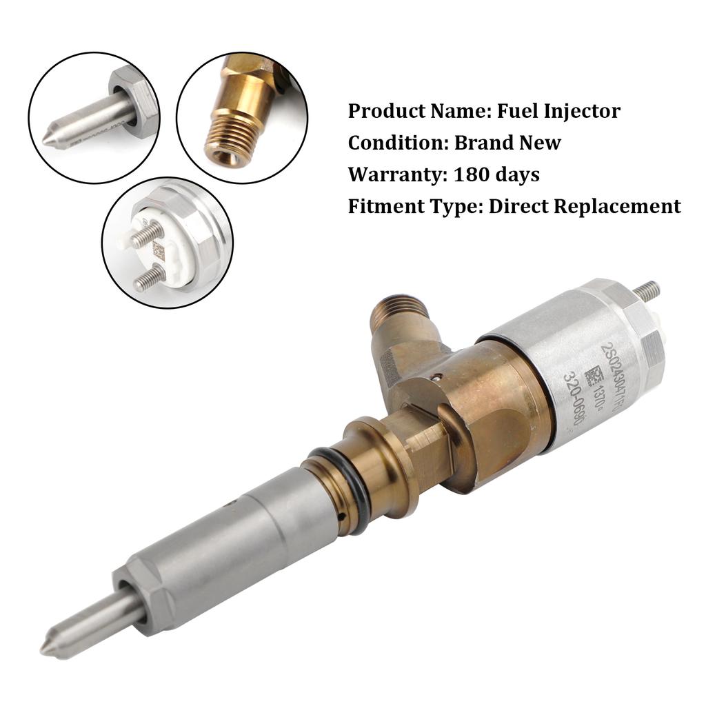 1 buc Injector de combustibil 2645A749 Potrivit Caterpillar Perkins C6.6 Potrivit CAT 320-0690