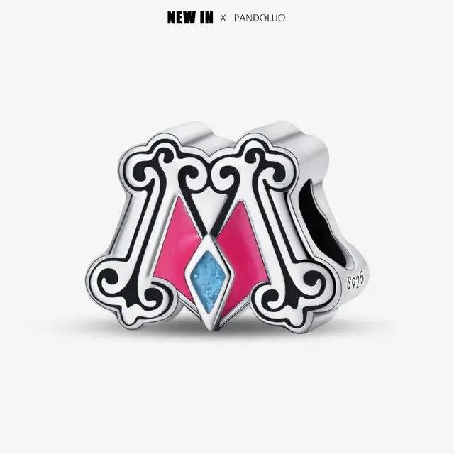 2024 Original New In Fairy Tale Town Series Round Heart Shaped Beads FitNew Bracelet 925 Silver Women Bead DIY Jewelry Gift