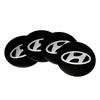 4pcs 56mm Car Wheel Center Hub Sticker Accessories for Hyundai N Sonata IX35 I20 I30 Azera Elantra Accent Santafe Genesis Verna NNH7