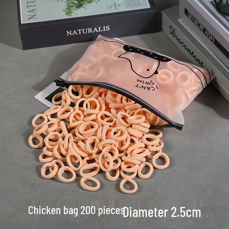 High-Elasticity Hair Ties for Girls - Gentle on Hair, Perfect for Children's Hairstyles