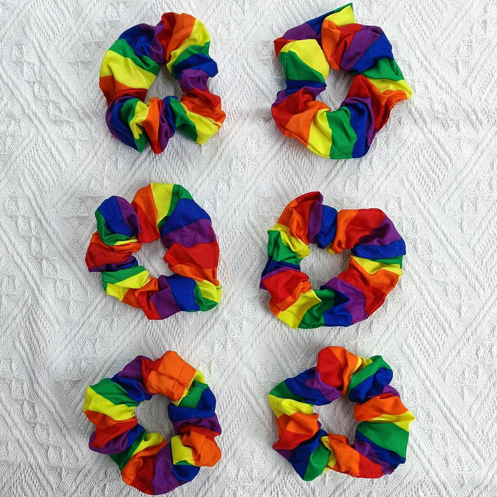 Mehrzweck Regenbogen Tropischer Stil Für Frauen Mädchen Haarband Bangkok Pride Festival Haarschmuck