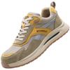 Mens Steel Toe Anti-Puncture Breathable Safety Shoes Mens Anti-smash Anti-slip Protective Factory Site Safety Work Shoes