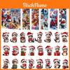 Christmas Countdown Calendar With Cat Motif Acrylic Decoration For Holiday Festivities
