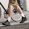 Li Ning SOFT GO Textile, Synthetic Leather Breathable Low Top Casual Shoes Men's Black AGLU105-1