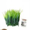 24Pcs Weather-Resistant Artificial Spring Grass Green Artificial Grass Bundles  Tabletop Greenery
