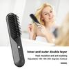 Prenosný vyhrievaný hrebeň na vlasy s 3 nastaviteľnými teplotami, rýchly ohrev, bezdrôtový hrebeň na vyrovnávanie vlasov, kefa na starostlivosť o vlasy bez poškodenia Kaderníctvo