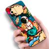 Cartoon Cute Astronaut Black Phone Case For Xiaomi Redmi 7A 8A 9A 10A 11A 9C 10C 12C 13C 11 Prime A1 A2 Plus 12 4G Note 9T 12R