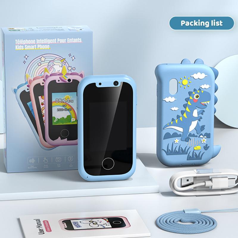 New HOt Selling HD Touch Screen Mini Digital Camera Unicorn Kids Hand Camera Intelligent Photo Cell Phone Camera