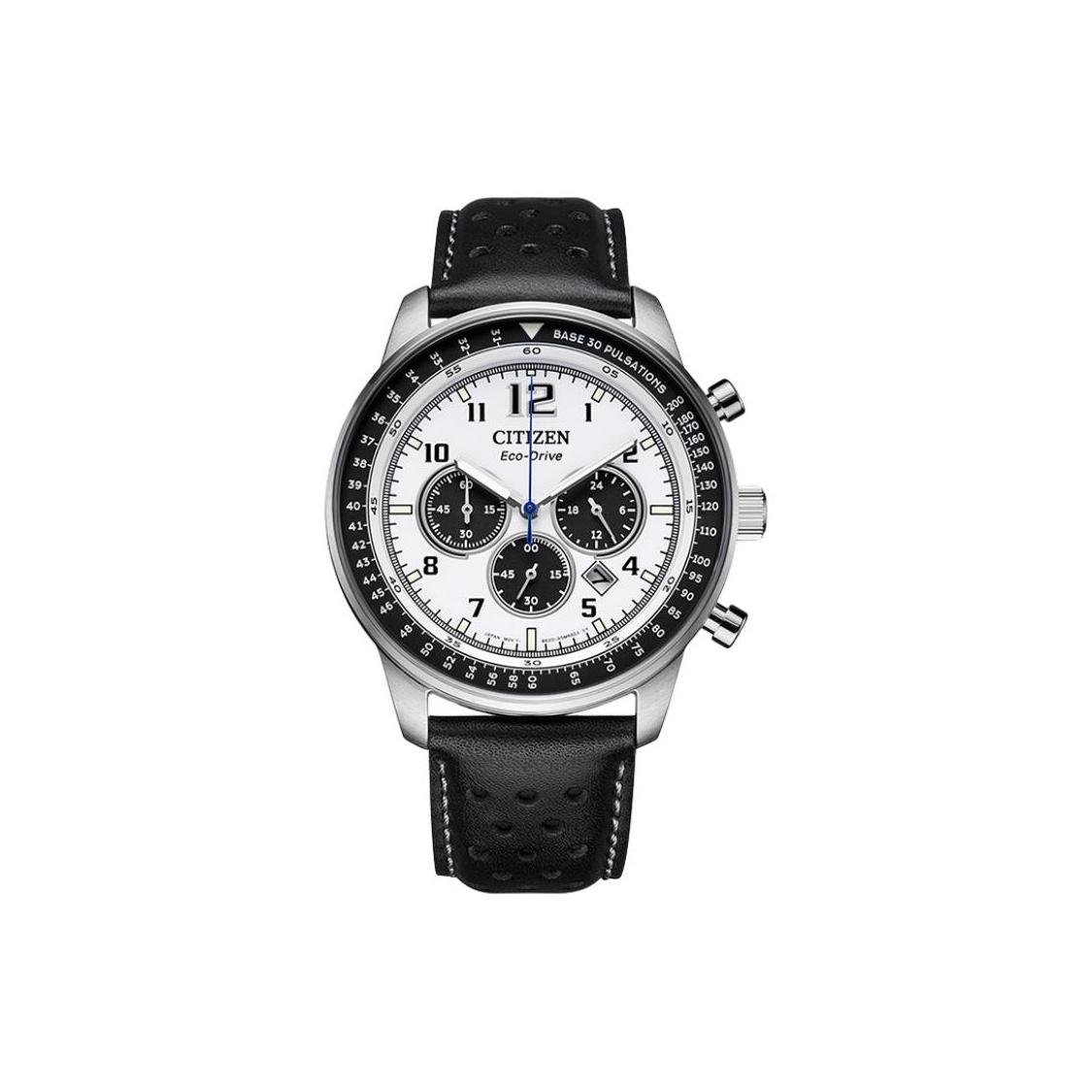 

Citizen Eco-Drive Series FF Casual Unisex Solar Quartz Watch Unisex watches White CA4500-32A Regular Watch Box,White Dial CA4500-32A