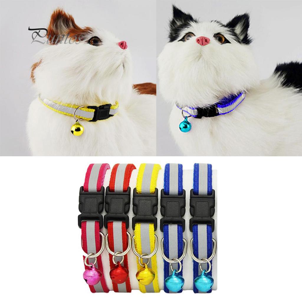 Pet Puppy Reflective Collar Buckle Neck Strap