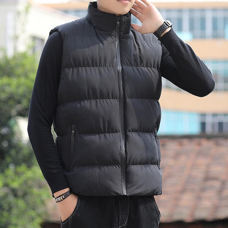 Down Cotton Jacket Men's Winter Jacket Loose Loose Hundred Thickened Warm Couple Outside Wear Undershirts