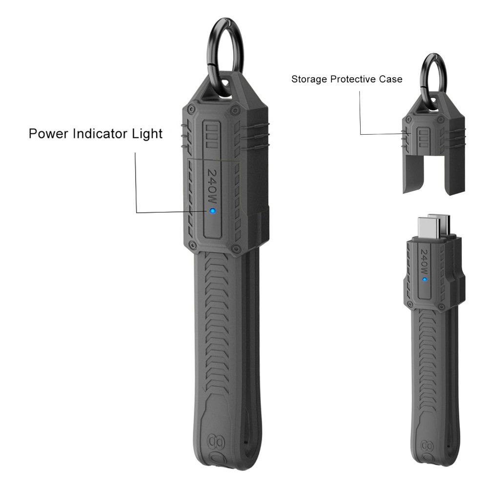 8K 60HZ USB-C Data Line 80Gbps Charging Cord High Speed USB4 Type-C Cable  Data Transfer