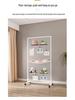 Mobile Wire Mesh Jewelry Display & Storage Rack for Arts & Crafts