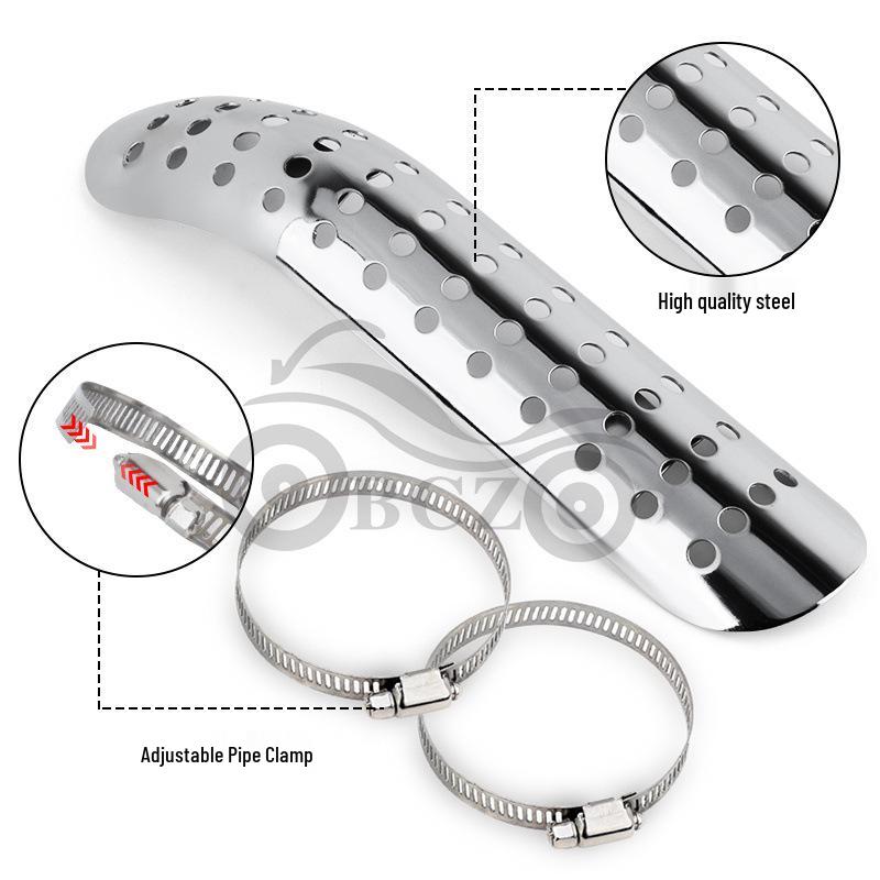 Harley Cruiser & Prince Bike Heat Shield for Exhaust Pipe