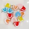 Fashion Tooth Keychain Resin Tooth Model Shape Keychain Unique Pendant Hanging Ornament Keyrings Gifts for Men Women