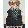 Lesportsac Shadow Black Quilted Bamboo Backpack [1068.Hb87]