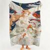Game M Miracle N Nuannuan Throw Flannel Throw Blanket Suitable for Sofa Living Room Bedroom