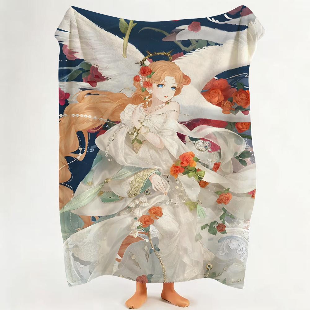 Game M Miracle N Nuannuan Throw Flannel Throw Blanket Suitable for Sofa Living Room Bedroom
