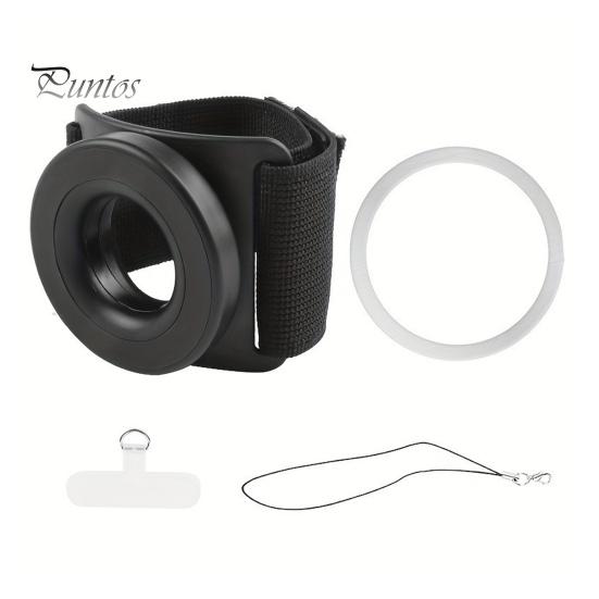 

1 комплект магнитный держатель для телефона на запястье вращающийся на 360 градусов регулируемый мужской женский спортивный ремешок на запястье крепление для сотового телефона Sets