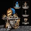 Medieval Fantasy S124-127 Knights of the Round Table Building Blocks Set, Lancelot Arthur Guinevere Minifigures, 4-Pack