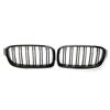 Car Front Grille Racing Front Sport Grill Gloss Black Double Slat Kidney Grille For BMW 3-Series F30 F35 2012-2019