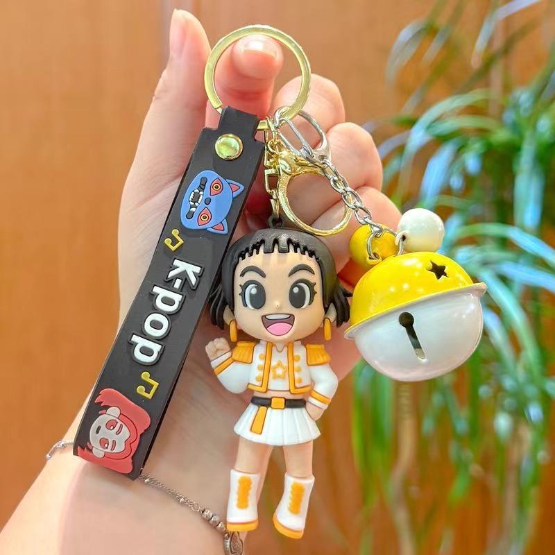 Kpop vânători de demoni breloc drăguț rucsac păpușă geantă pandantiv cuplu pandantiv breloc cadou